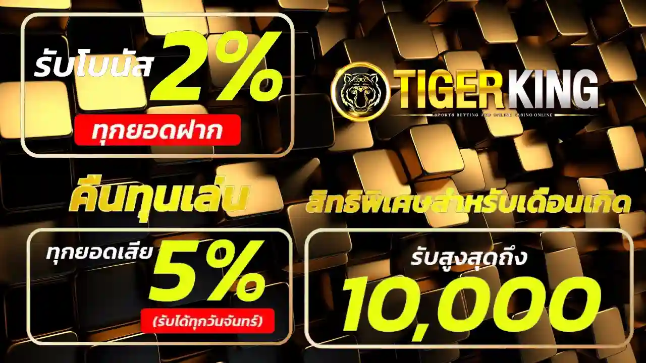 รวมโปรโมชั่น Tigerking slot